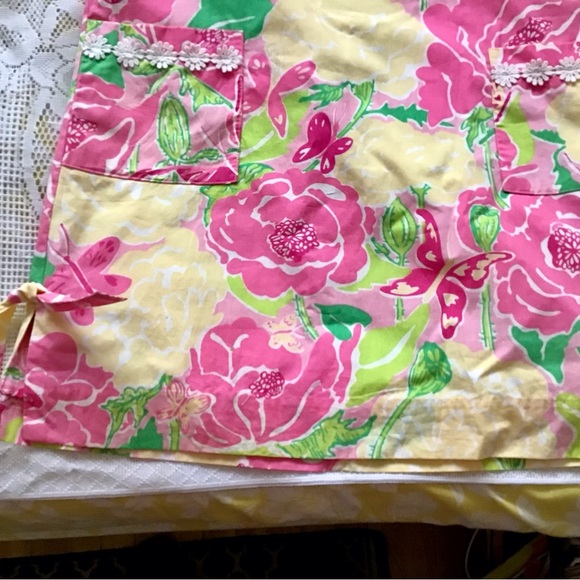 Lilly Pulitzer girls sz 14 lined cotton dress with pockets, matches Barbie doll. - Picture 7 of 8